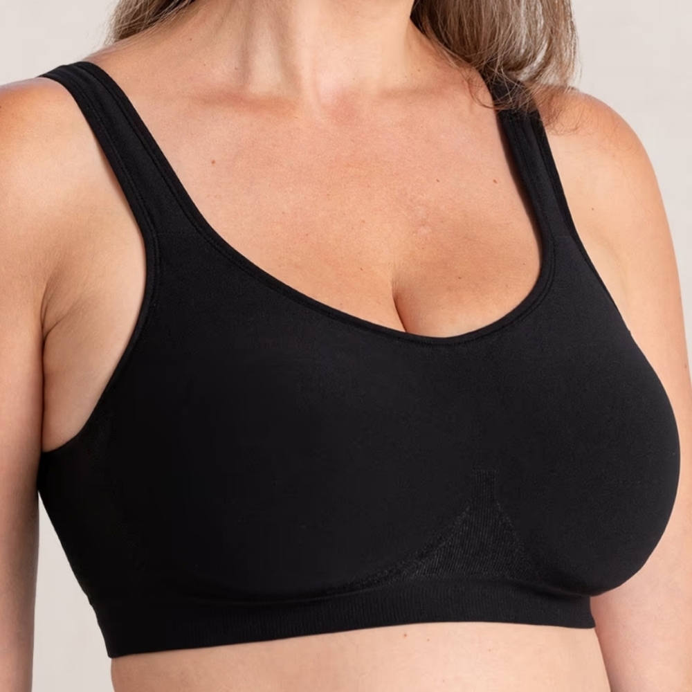 NWT 3X Shapermint Black Seamless Wireless Lounge Bra